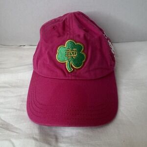 Notre Dame Fighting Irish Hat Cap Girls Infant One Size Pink NCAA Football GEN2